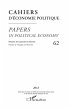 Cahiers d'economie politique (eBook,... - Bild 1