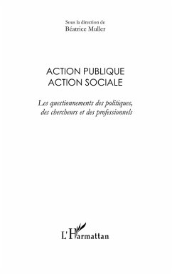 Cover Action publique, action sociale (eBook, ePUB)