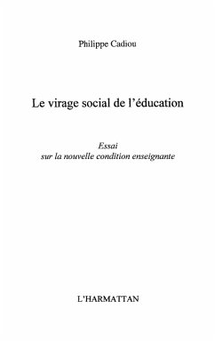 Cover Virage social de l'education (eBook, ePUB)
