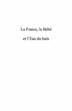 France, le bebe et l'eau du bain La (eBook, ePUB)