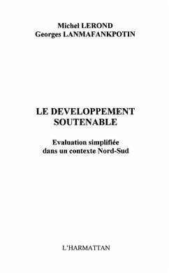 Developpement soutenable Le (eBook, ePUB)