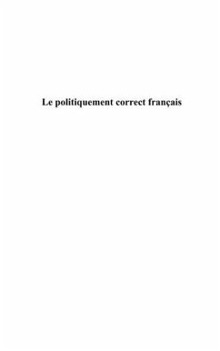 Cover Le politiquement correct francais - epis (eBook, PDF)