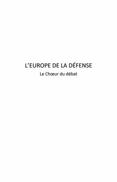 L'europe de la defense - le choeur du debat (eBook, ePUB)