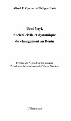 Cover Boni yayi societe civile et dynamique du (eBook, ePUB)