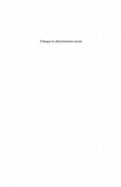 Cover Changer le determinisme social (eBook, PDF)