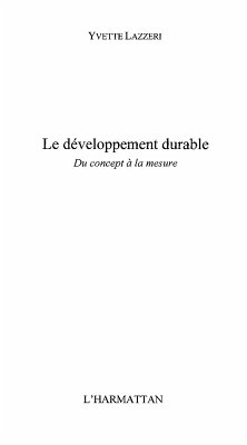 Le developpement durable (eBook, ePUB)