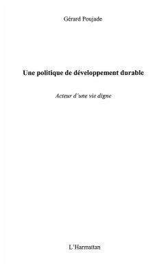 Cover Politique de developpement durable (eBook, ePUB)
