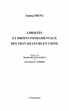 Cover Liberte et droits fondamentaux des travailleurs en chine (eBook, ePUB)