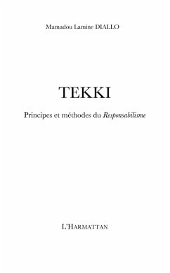 Tekki principes et methodes du responsabilisme (eBook, ePUB)