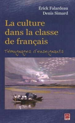 La culture dans la classe de francais : Temoignages ... (eBook, PDF)