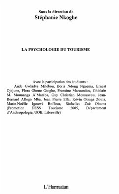 Cover La psychologie du tourisme (eBook, ePUB)