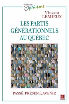 Cover Les partis generationnels au Quebec (eBook, PDF)