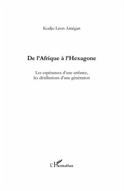 Cover De l'afrique A l'hexagone - les esperances d'une enfance, le (eBook, ePUB)