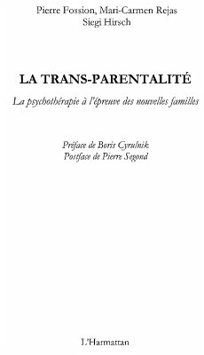 La trans-parentalite - la psychotherapie a l'epreuve des nou (eBook, ePUB)