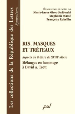 Cover Ris, masques et treteaux : Aspects du theatre du XVIIIe... (eBook, PDF)