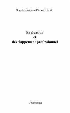 Evaluation et developpement professionne (eBook, ePUB)