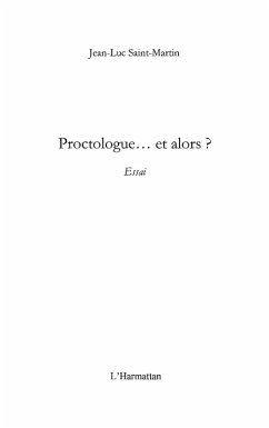 Cover Proctologue...et alors? (eBook, ePUB)