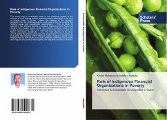 Cover Role of Indigenous Financial Organizations in Poverty