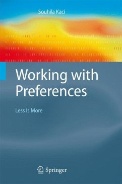 Working with Preferences: Less Is More - Kaci, Souhila