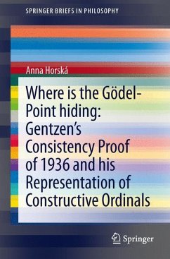 Where is the Gödel-point hiding: Gentzen¿s Consistency Proof of 1936 and His Representation of Constructive Ordinals - Horská, Anna