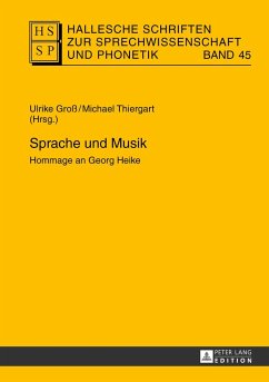 Sprache und Musik - Hallesche Schriften zur Sprechwissenschaft und Phonetik