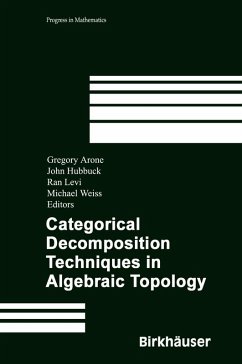 Cover Categorical Decomposition Techniques in Algebraic Topology