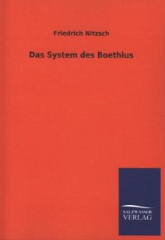 Das System des Boethius - Nitzsch, Friedrich