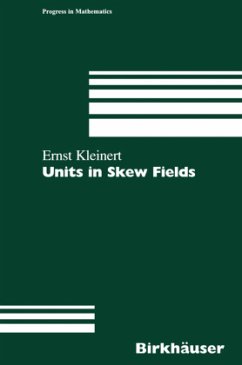 Units in Skew Fields - Kleinert, Ernst