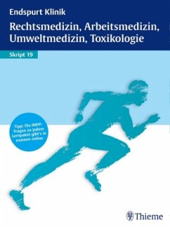 Rechtsmedizin, Arbeitsmedizin, Umweltmedizin, Toxikologie