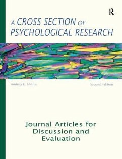 A Cross Section of Psychological Research - Milinki, Andrea K