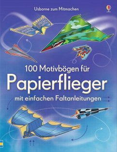 Image of 100 Motivbögen für Papierflieger