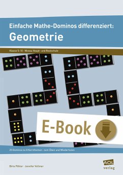 Einfache Mathe-Dominos differenziert: Geometrie (eBook, PDF) - Pöhler, Birte; Vollmer, Jennifer