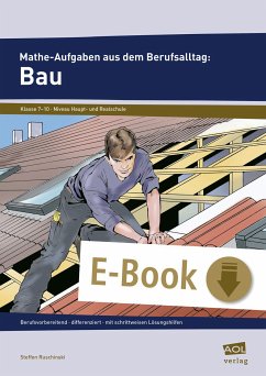 Mathe-Aufgaben aus dem Berufsalltag: Bau (eBook, PDF) - Ruschinski, Steffen