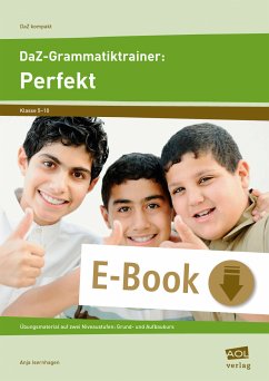 DaZ-Grammatiktrainer: Perfekt (eBook, PDF) - Isernhagen, Anja