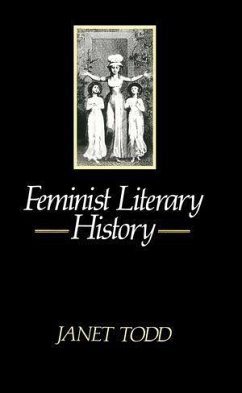 Feminist Literary History (eBook, ePUB) - Todd, Janet