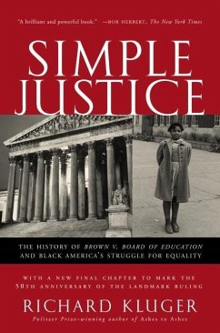 Simple Justice (eBook, ePUB) - Kluger, Richard