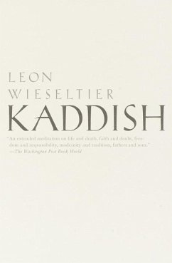 Kaddish (eBook, ePUB) - Wieseltier, Leon