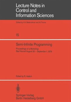 Semi-Infinite Programming