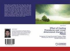 Effect of Cooling Procedures over Linear dimensional changes in PMMA