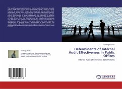 Determinants of Internal Audit Effectiveness in Public Offices - Tariku, Tarekegn