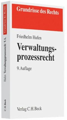 Verwaltungsprozessrecht - Hufen, Friedhelm