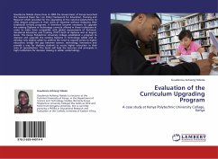 Evaluation of the Curriculum Upgrading Program - Ndeda, Gaudencia Achieng'