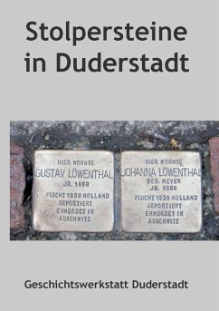 Cover Stolpersteine in Duderstadt (eBook, ePUB)