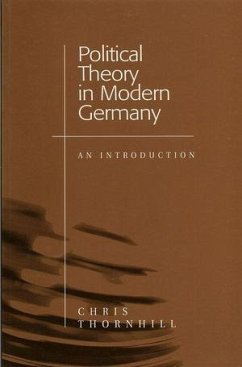 Cover Political Theory in Modern Germany (eBook, ePUB)