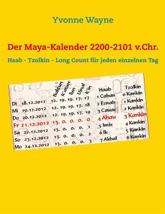 Der Maya-Kalender 2200-2101 v.Chr. (eBook, ePUB)