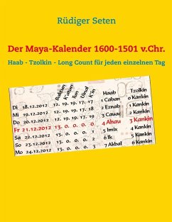 Der Maya-Kalender 1600-1501 v.Chr. (eBook, ePUB)
