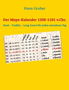 Der Maya-Kalender 1200-1101 v.Chr. (eBook, ePUB)