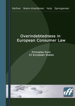 Cover Overindebtedness in European Consumer Law (eBook, ePUB)