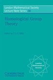 Homological Group Theory (eBook, PDF)