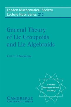 Cover General Theory of Lie Groupoids and Lie Algebroids (eBook, PDF)